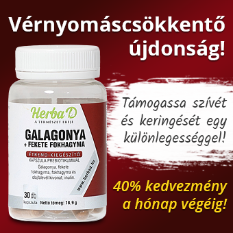 Galagonya Fekete fokhagyma akció